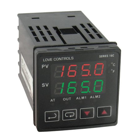 DWYER INSTRUMENTS TemperatureProcess Controller, 116 Din Temp Cont 16B-63-LV